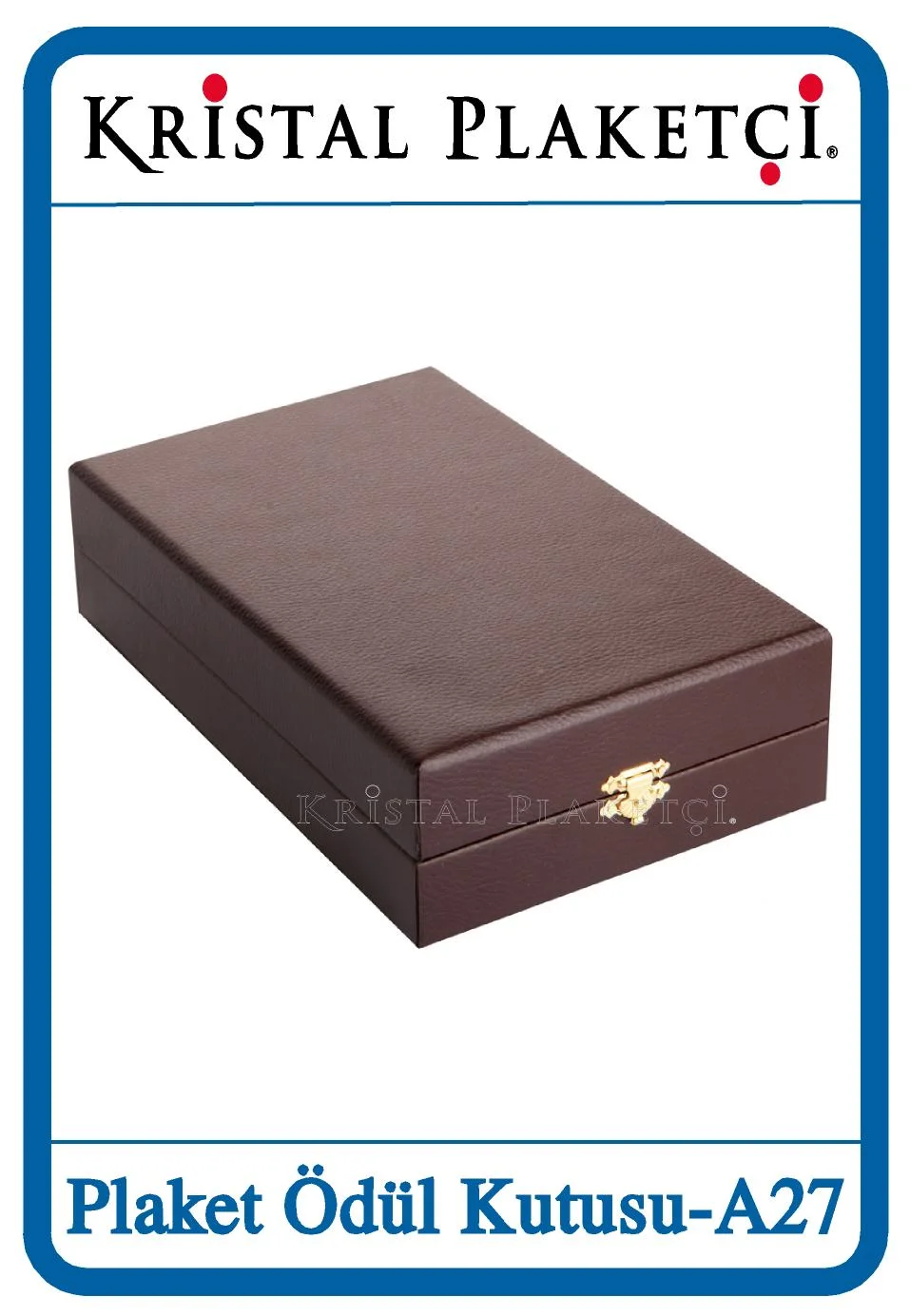 Plaket ödül kutusu A27