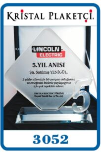 5 yıllık personele plaket