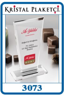 cam kıdem plaketi 3073