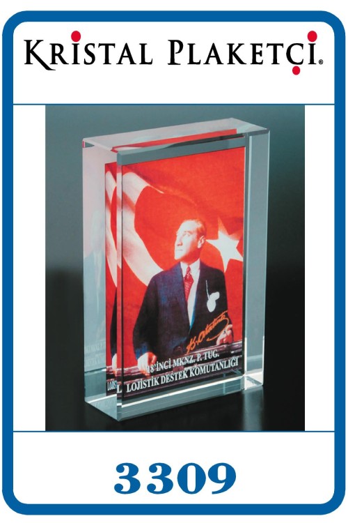 Atatürk Plaket Türk Bayrağı